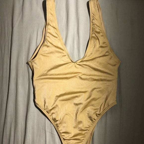 BASTA SURF HIGH LEG EYE MAILLOT SOLID ONE-PIECE SWIMSUIT small - Picture 1 of 10